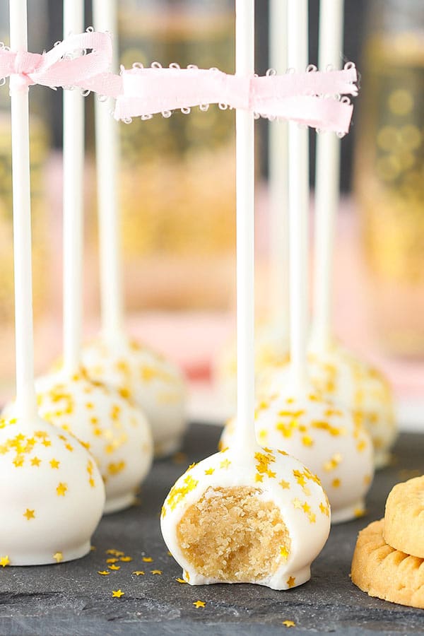 Easy No Bake Champagne Cookie Balls recipe